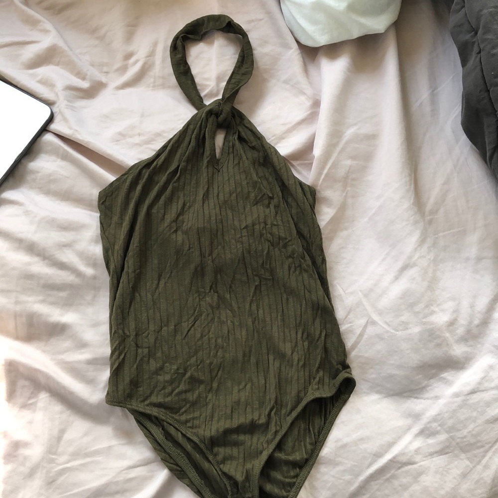 halter neck bodysuit